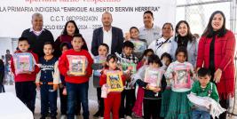 Se puso en operación la Escuela Primaria Indígena “Enrique Alberto Servín Herrera”, que brindará atención en el turno vespertino para 36 alumnas y alumnos de origen rarámuri.