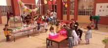 El Centro de Atención Infantil (CAI) No.8 de ciudad Cuauhtémoc realizó un proyecto de estimulación sensorial, en el que las niñas y niños experimentaron en diferentes escenarios sus sentidos a través del arte y la convivencia.