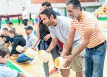 Con una entusiasta participación se llevó a cabo el festejo familiar con motivo del Día del Docente de Educación Física, organizado por la zona 12 de Servicios Educativos del Estado de Chihuahua (SEECH).