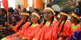 Con el propósito de fomentar el respeto a los símbolos patrios, la Secretaría de Educación y Deporte (SEyD), a través de Servicios Educativos del Estado de Chihuahua (SEECH), realizó el Concurso Estatal de Escoltas de Bandera de Educación Indígena 2026.